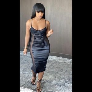 Sexy STAY THE NIGHT Midi dress